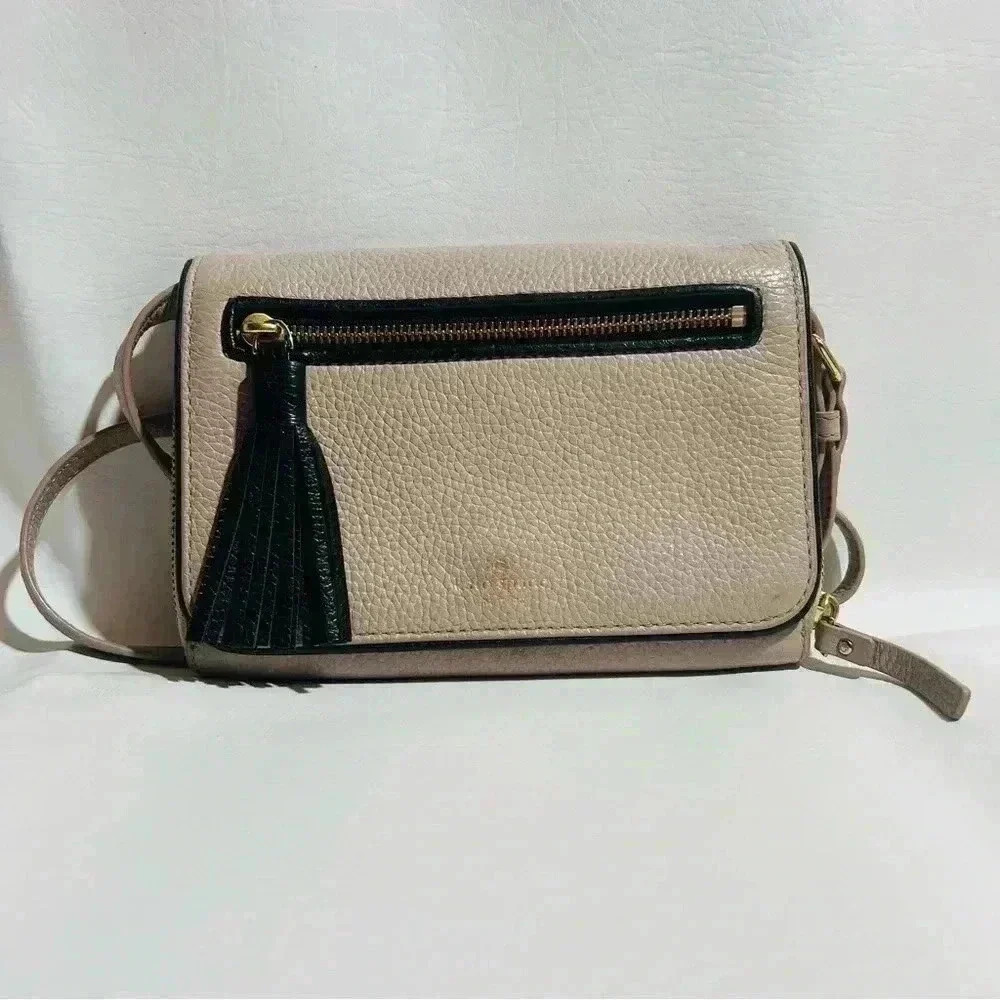 Kate Spade New York Women’s Pebble Leather Crossbody Handbag